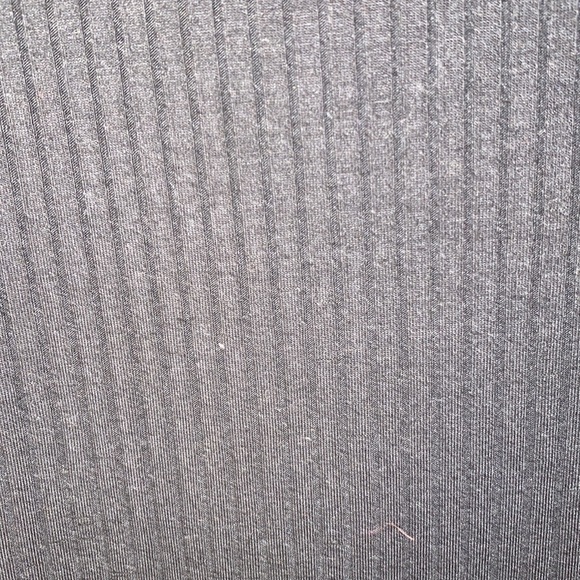 River Island Ribbed Bodycon Side Slit Midi Dress - Picture 9 of 9